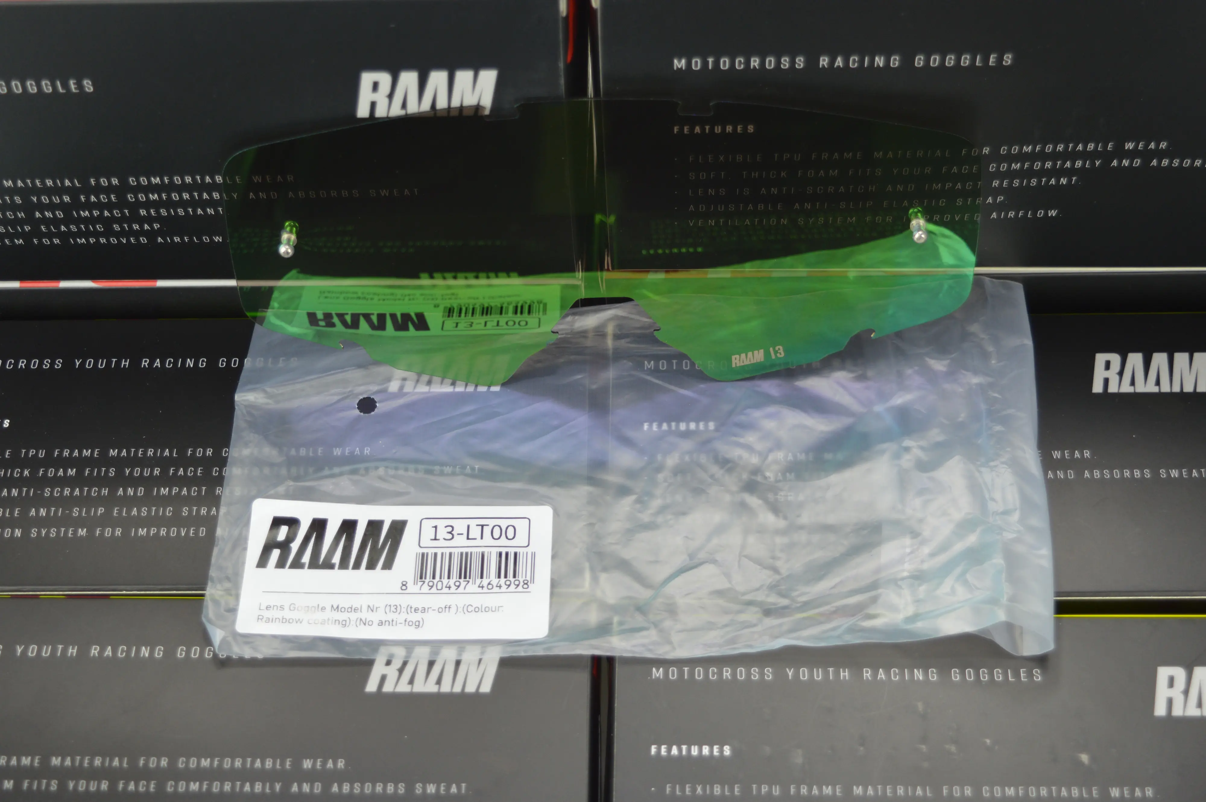 [R13-LT00] Lens model Nr (13)  ,Colour: Rainbow coating