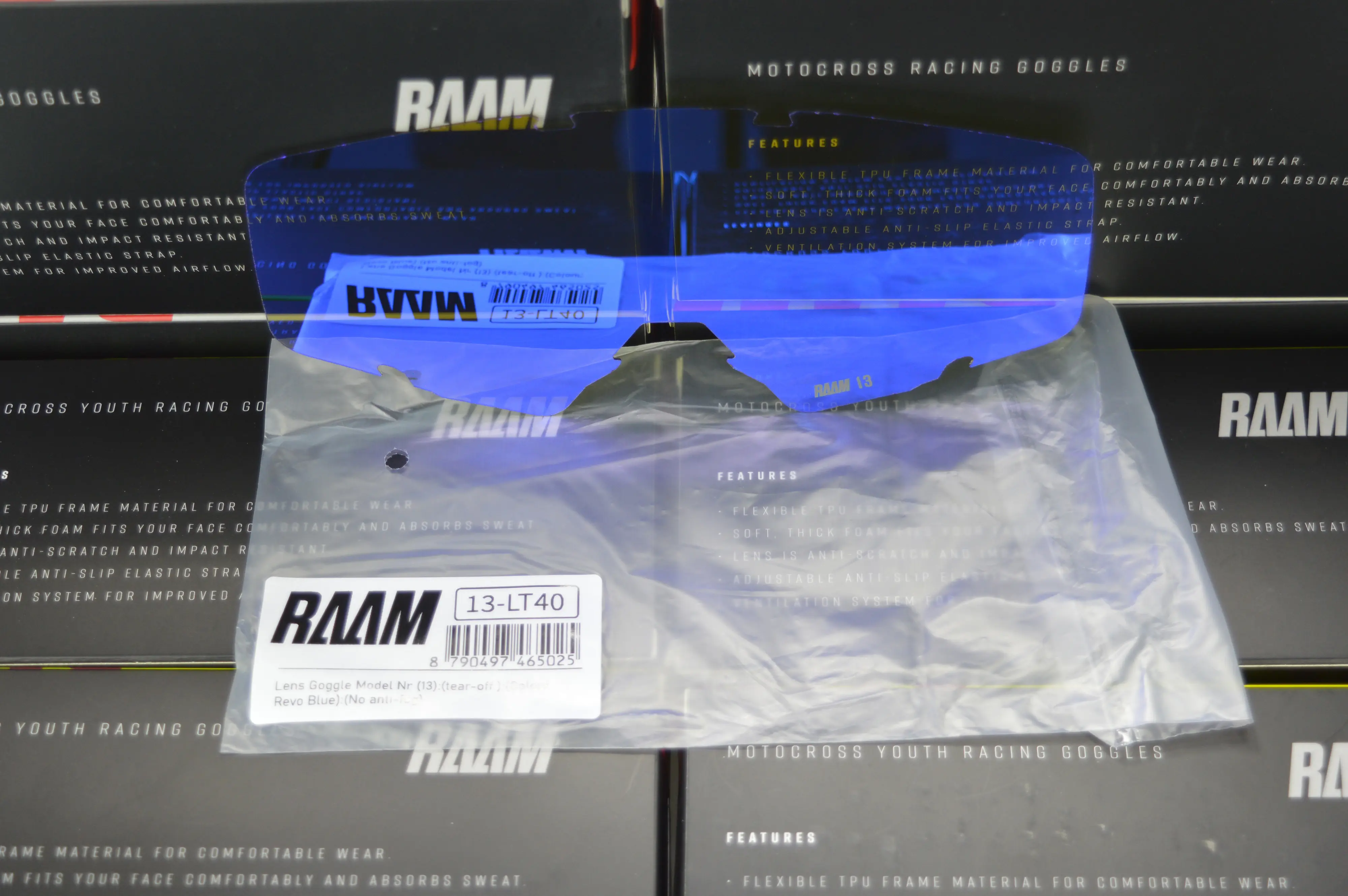 [R13-LT40] RAAM :  Blue Lens for model Nr (13)