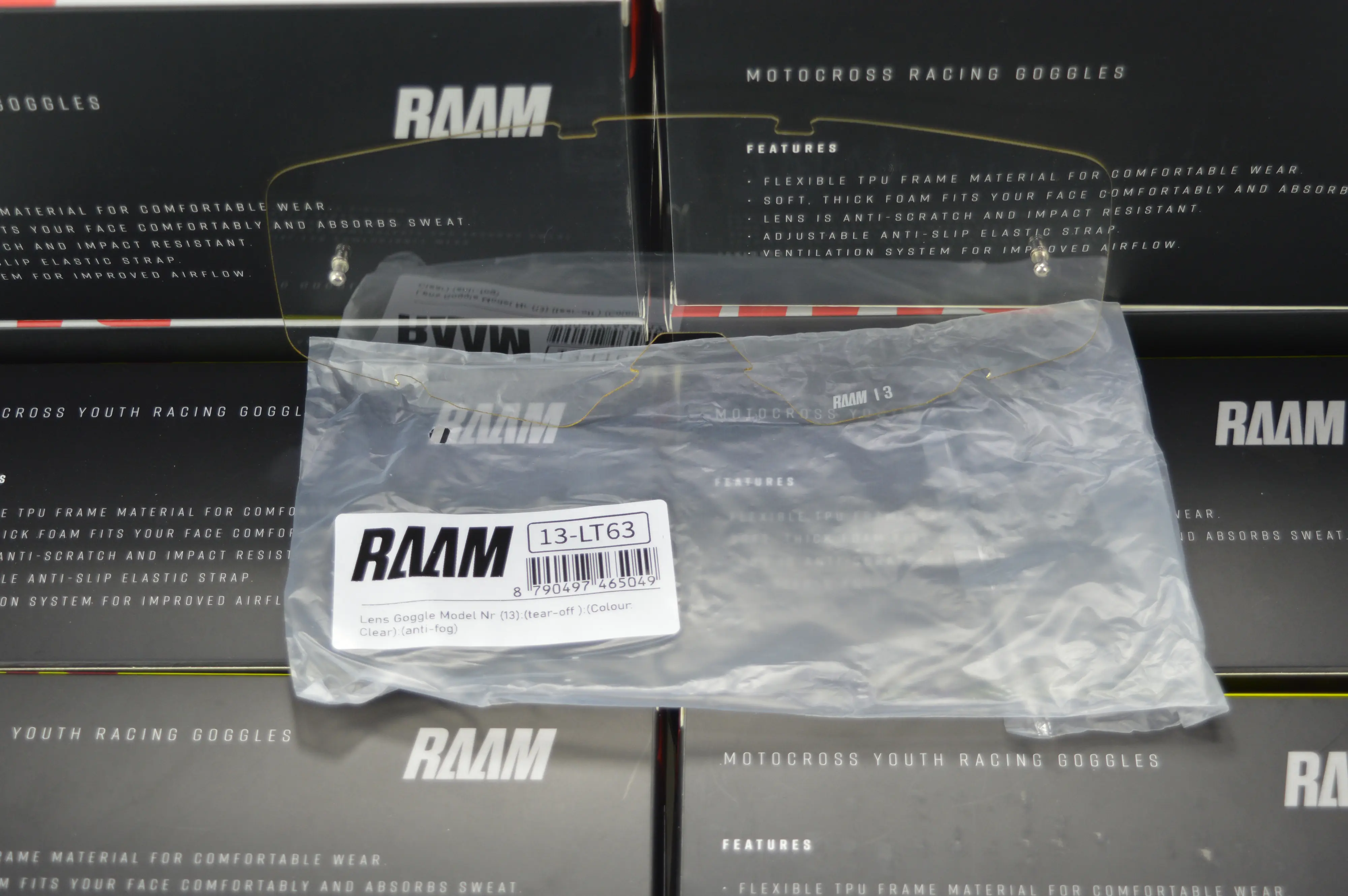 [R13-LT63] Lens model Nr (13)  ,Colour: Clear