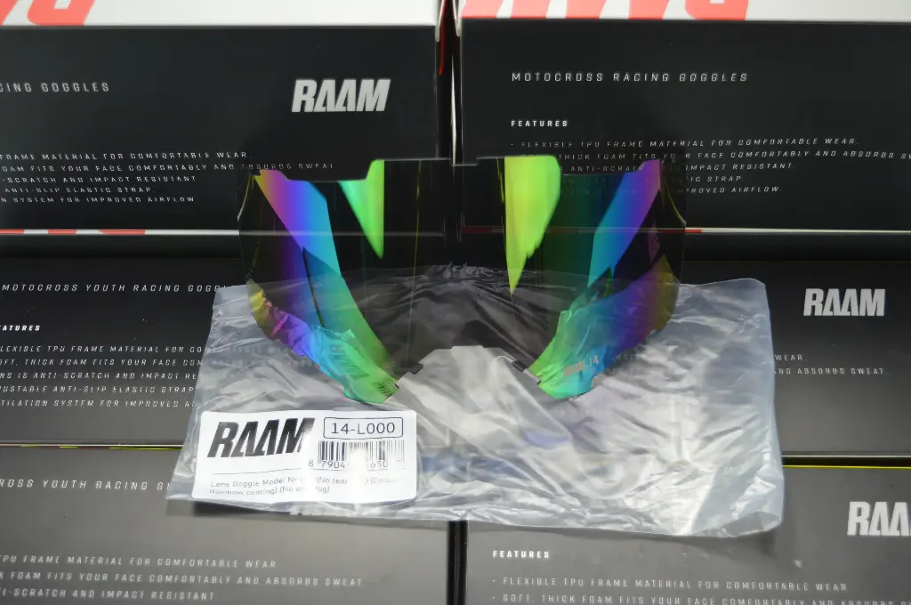Lens model Nr (14)  ,Colour: Rainbow coating