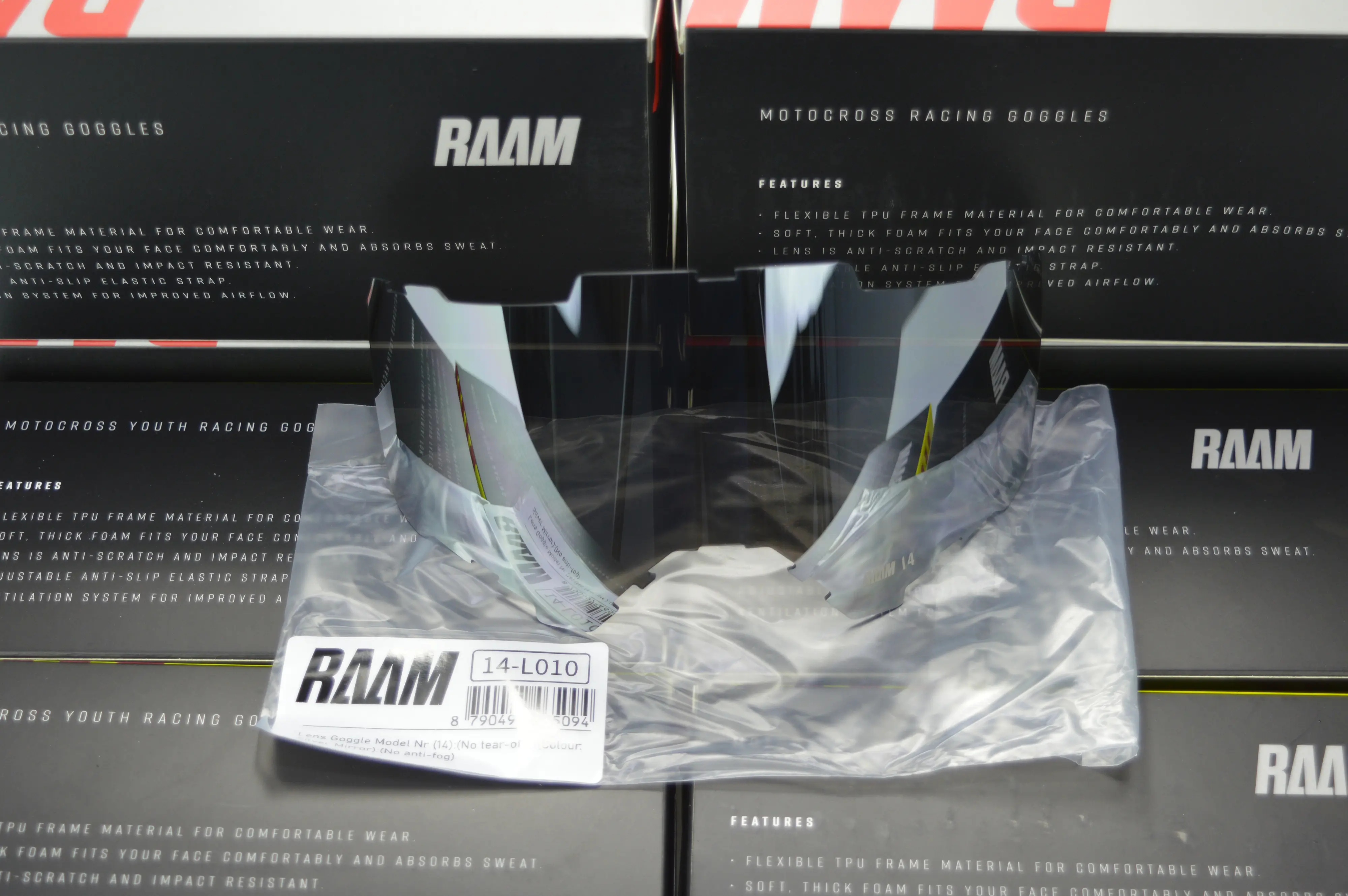 [R14-L010] RAAM :  Silver Lens for model Nr (14) 