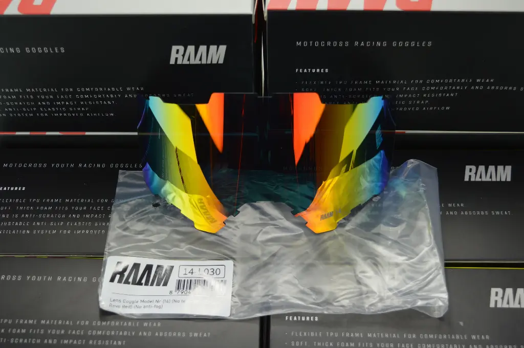 Lens model Nr (14)  ,Colour: Revo Red