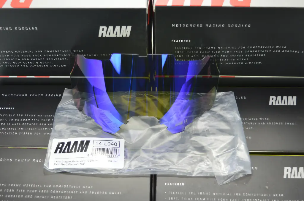 Lens model Nr (14)  ,Colour: Revo Red
