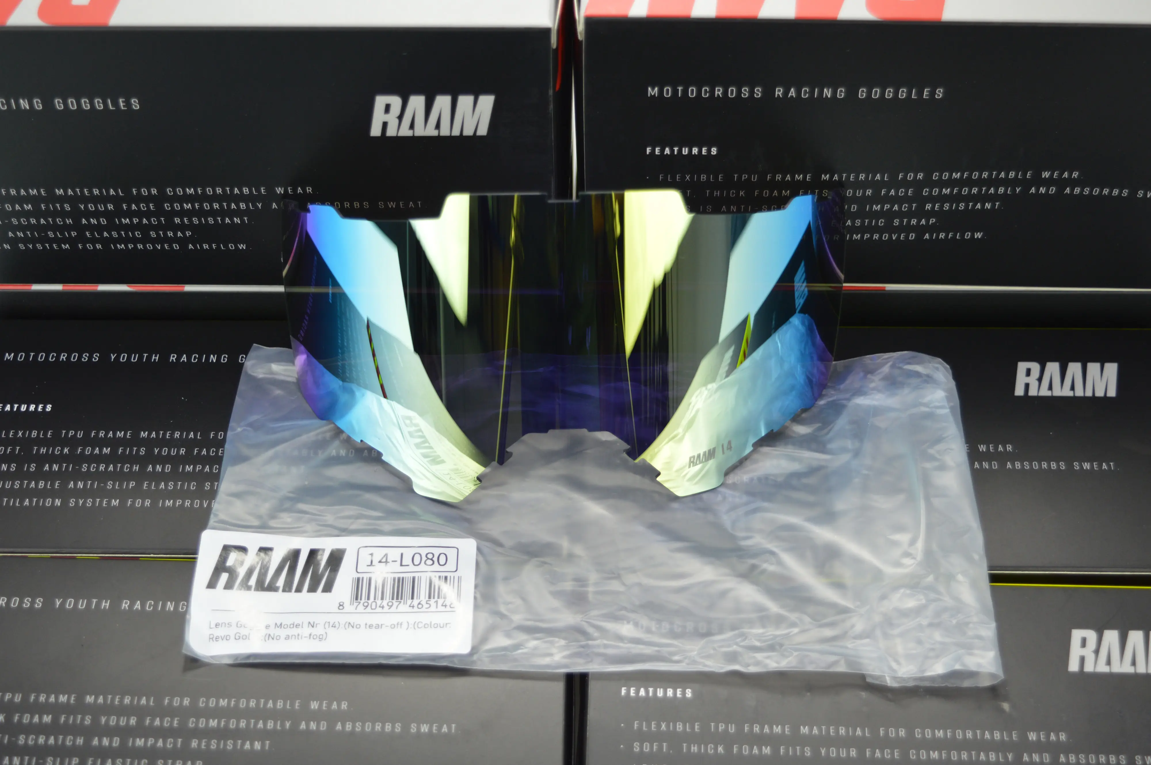 [R14-L080] Lens model Nr (14)  ,Colour: Revo Gold