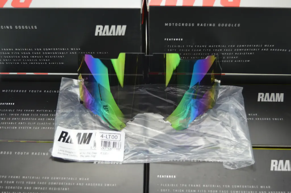 Lens model Nr (14)  ,Colour: Rainbow coating