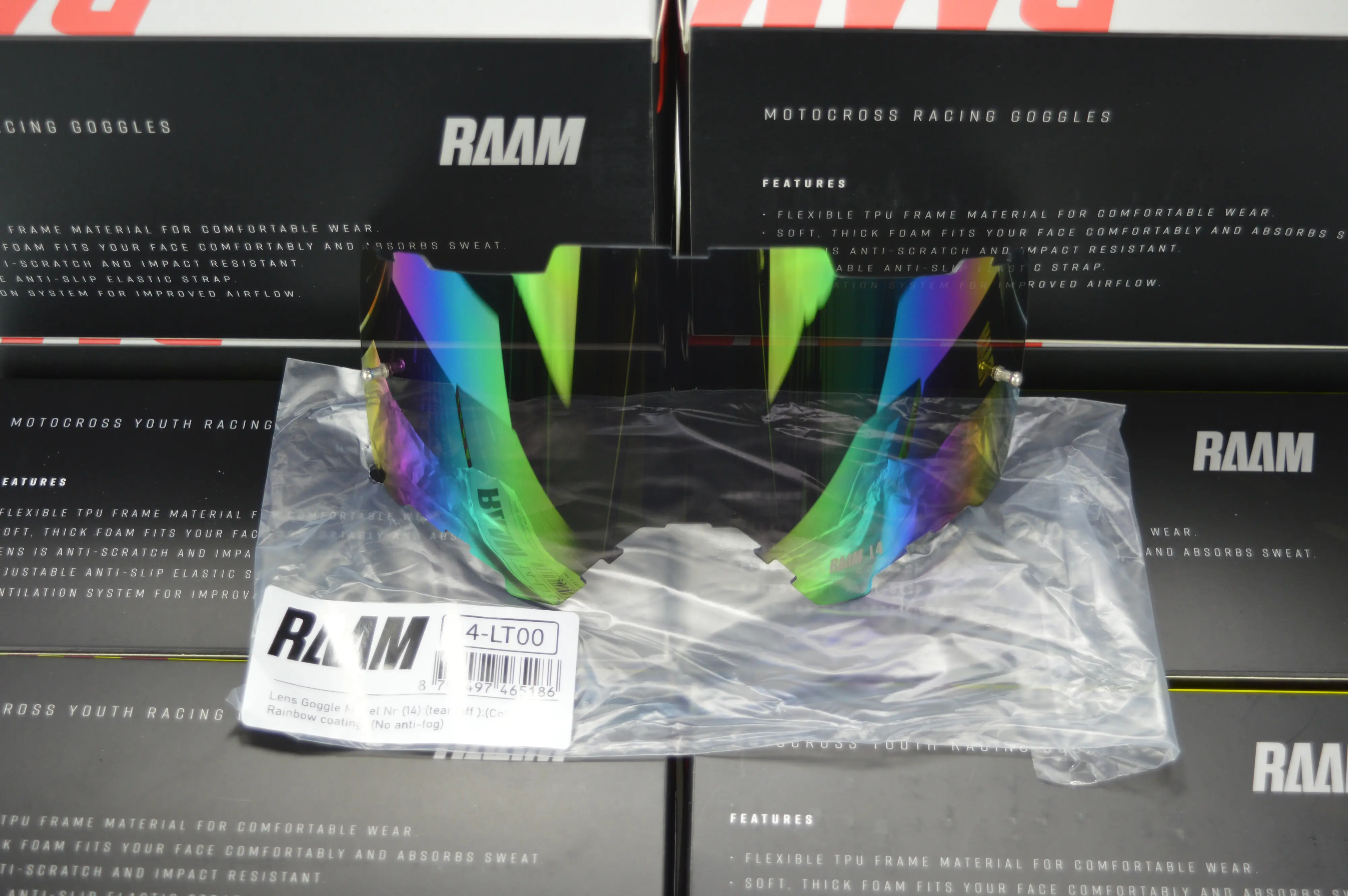 [R14-LT00] Lens model Nr (14)  ,Colour: Rainbow coating