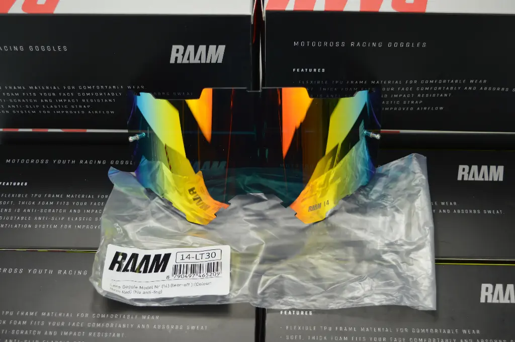 Lens model Nr (14)  ,Colour: Revo Red