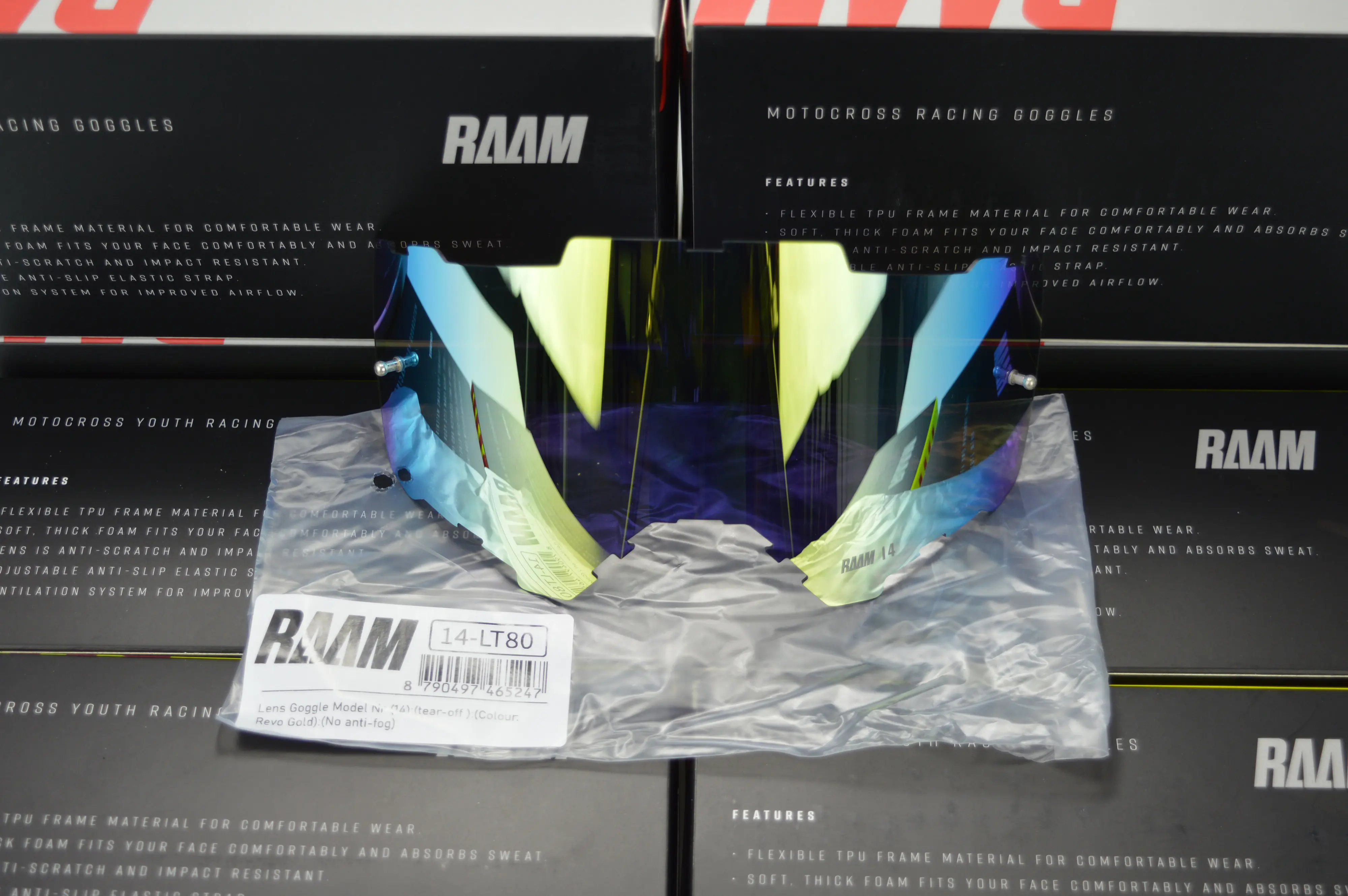 [R14-LT80] Lens model Nr (14)  ,Colour: Revo Gold