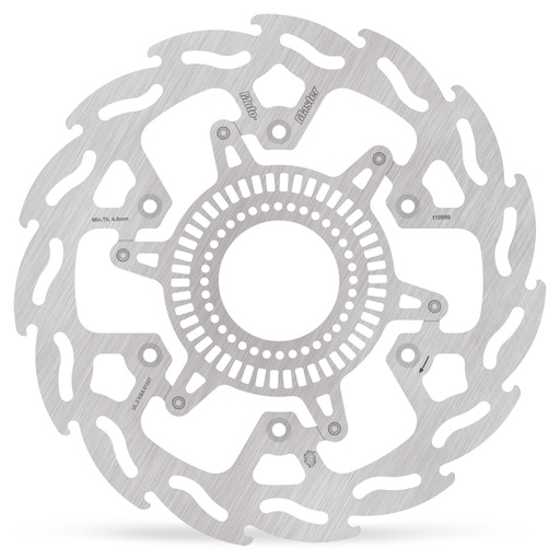 [110999] Moto-Master : Flame Road disc | Fixed | Rear | Suzuki: DR-Z4SM (Incl. ABS ring)