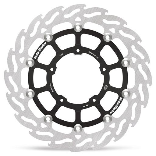 [113298] Moto-Master : Flame Road disc | Floating | Front | Left | Honda: NC750X