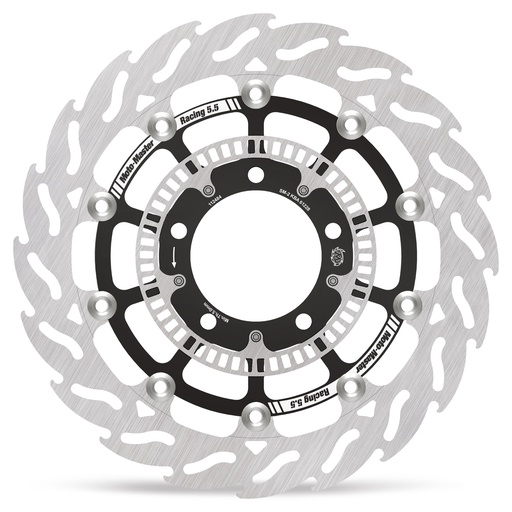 [112484] Racing Flame Road disc | Floating | Front | Left | Kawasaki: Versys 650 ABS