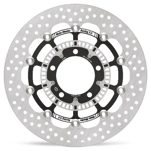 [112489] Racing Halo Road disc | Floating | Front | Right | Kawasaki: ER-6F,N, Versys, Ninja 400 (Incl. ABS ring)