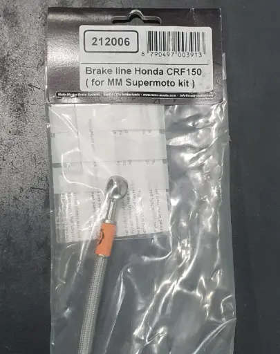 [212006 Selling Out] Moto-Master : Brake line | Front | Supermoto | Honda: CRF150 | orange label