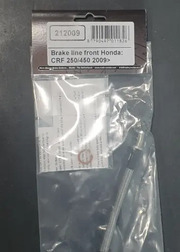 [212009 Selling Out] Moto-Master : Brake line | Front | OEM | Honda: CRF250/450 2009-> Old packaging