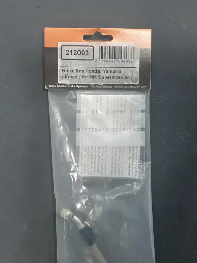 [212003 Selling Out] Moto-Master : Brake line | Front | Supermoto | Yamaha  Old packaging