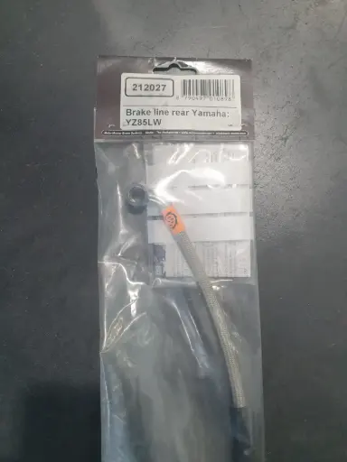 [212027 Selling Out] Moto-Master : Brake line | Rear | OEM | Yamaha: YZ85LW Old packaging Orange label