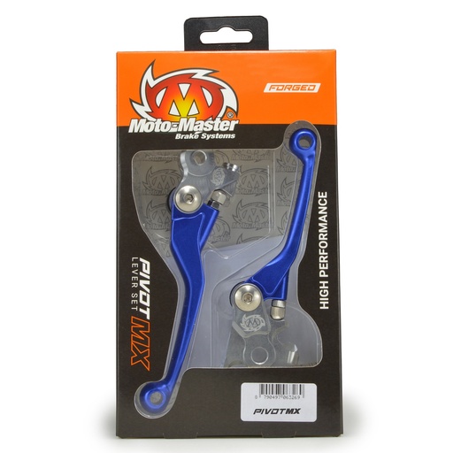 [101784] MX Pivot Lever set - Forged Blue: GasGas/Husqvarna (Braktec)
