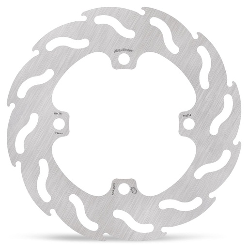 [110214] Flame rear disc Kawasaki: KX85