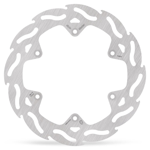 [110221] Flame rear disc Suzuki: DRZ250/400, RM125/250, RMX250, Kawasaki: KLX400