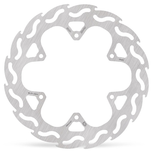 [110222] Flame rear disc Suzuki: RM125/250, DR-Z400SM