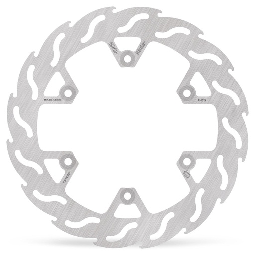 [110324] Moto-Master: Flame Road disc | Fixed | Rear | Yamaha: SR125, RD350LC, XJ600, FZ750, MT-01