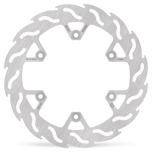 [110353] Moto-Master : Flame Road disc | Fixed | Rear | Yamaha: FZ, FZR, XJR, T-Max