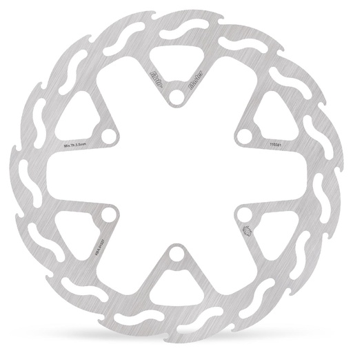 [110381] Moto-Master :  Flame front disc Yamaha: D-Tracker, KLX125