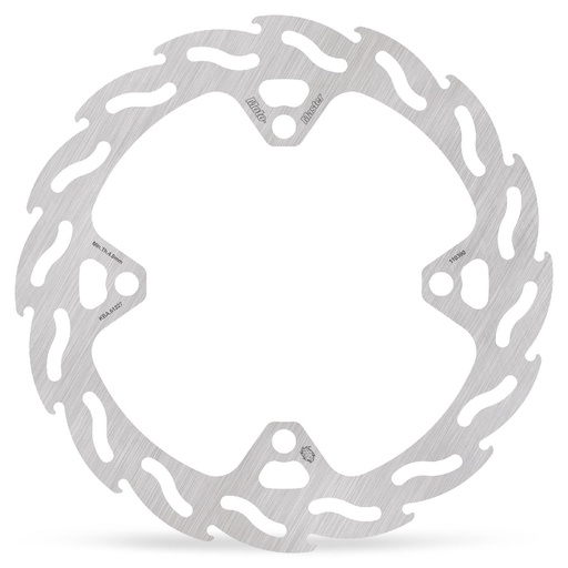 [110390] Flame rear disc Suzuki: Factory 4.4mm