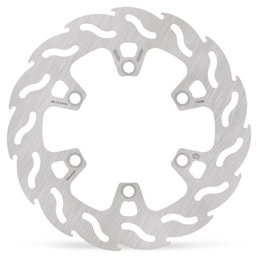 [110396] Flame front disc right Kawasaki: KLX250R/SE/SR, KLX650R
