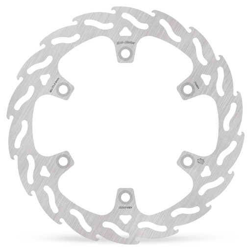 [110401] Moto-Master : Flame Road disc | Fixed | Front | Right | Honda: CBR600F, VF1000, VFR400