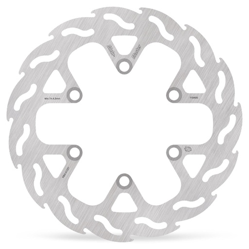 [110408] Moto-Master : Flame Road disc | Fixed | Rear | Kawasaki: KLX250