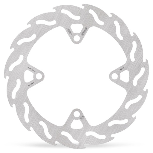 [110678] Flame rear disc Kawasaki: Z750/R/ABS, Z1000SX/ABS, ZZR1400/ABS (6mm disc)