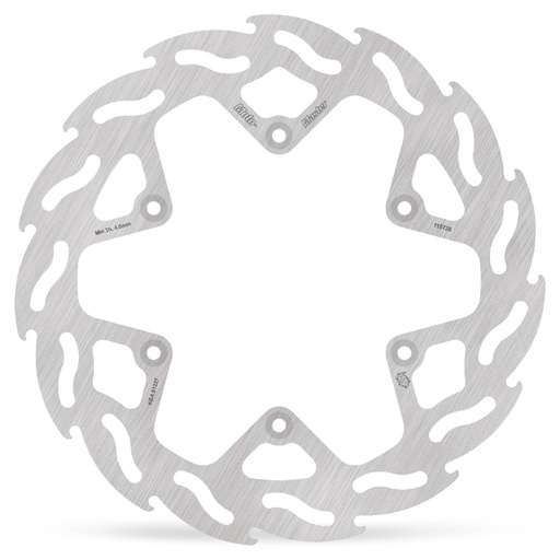 [110728] Flame rear disc Yamaha: Factory 4.4mm