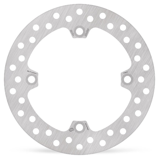 [110811] Moto-Master: Vintage disc | Fixed | Rear | Honda: CR125 (1989-1997), CR250 (1989-1996), CR500 (1989-2000)
