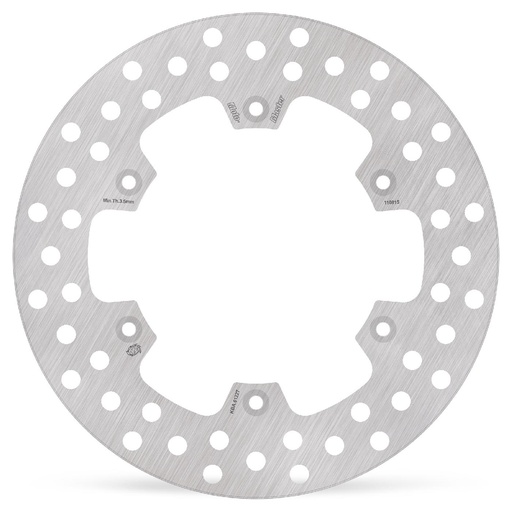 [110815] Moto-Master: Vintage disc | Fixed | Rear | Yamaha: YZ125 (1988-1991), YZ250 (1988-1997)