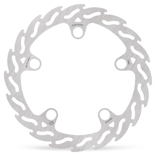 [110884] Moto-Master : Flame Road disc | Fixed | Front | Left | Honda: CB500F, CBR500R 2021->