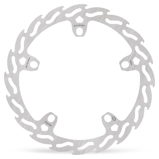 [110910] Moto-Master: Flame Road disc | Fixed | Front | Left | Indian: FTR1200