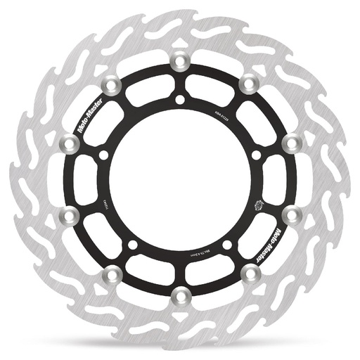 [112043] Moto-Master: Flame Road disc | Floating | Front | Left | Yamaha: YZF R1, FZ1/ABS, FZ1 Fazer/ABS, V-max 1680