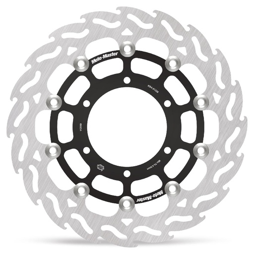 [112069] Moto-Master : Flame Road disc | Floating | Front | Right | Suzuki: GSX R600/R750/R1000