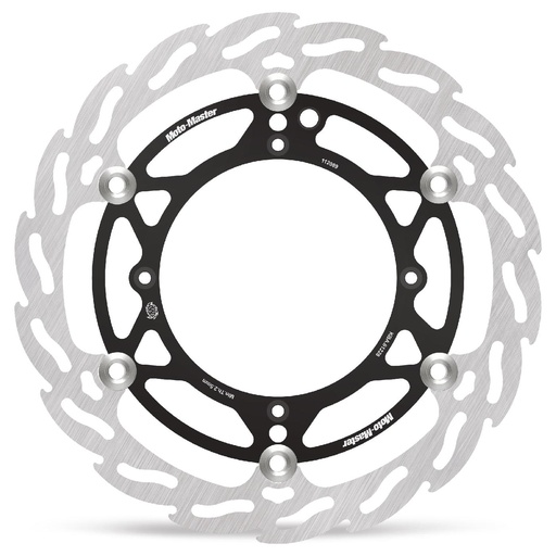 [112089] Moto-Master : Flame MX disc | Floating | Front | Ø270mm | Black | Husqvarna