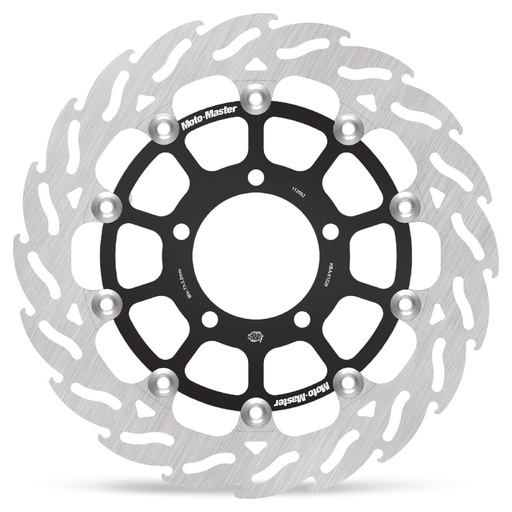 [112092] Moto-Master: Racing Flame Road disc | Floating | Front | Left | Kawasaki: ZX14R