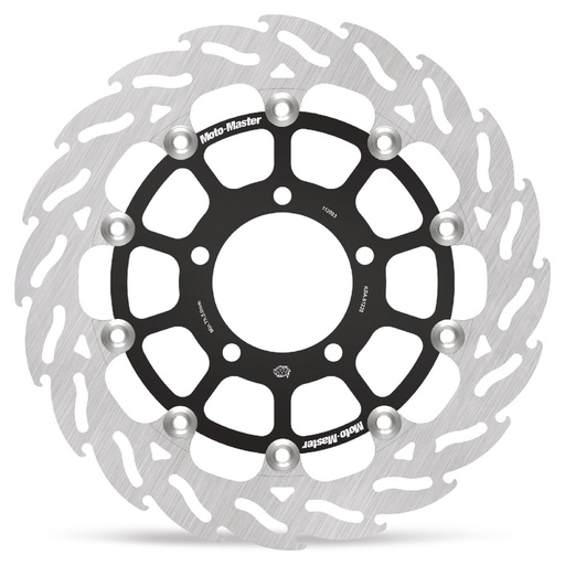 [112093] Moto-Master: Racing Flame Road disc | Floating | Front | Right | Kawasaki: ZX14R