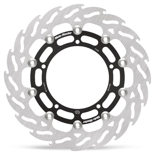 [112096] Moto-Master: Racing Flame Road disc | Floating | Front | Left | Yamaha: YZF R1/R6, Fazer 8/ABS, FZ8/ABS, XT1200Z/ABS Tenere