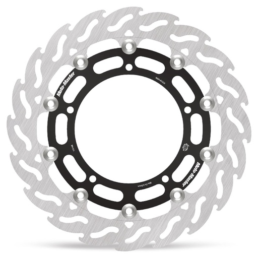 [112188] Moto-Master : Racing Flame Road disc | Floating | Front | Left | Yamaha: FZ6, YZF R6