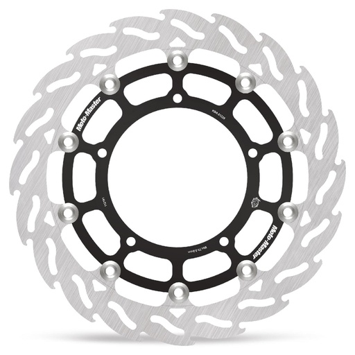 [112191] Moto-Master : Racing Flame Road disc | Floating | Front | Right | Yamaha: YZF R1