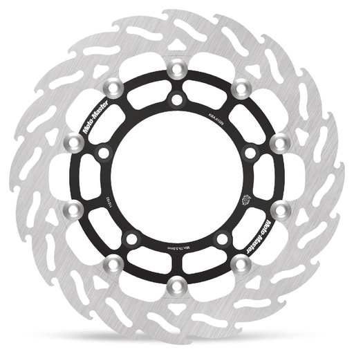 [112193] Moto-Master: Racing Flame Road disc | Floating | Front | Right | Suzuki: DL 650 ABS, GS 600 ABS