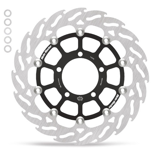 [112270] Moto-Master: Flame Road disc | Floating | Front | Left | Triumph: Bonneville