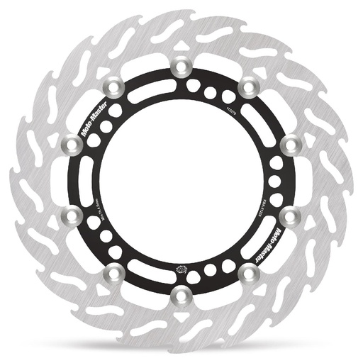 [112279] Moto-Master: Flame Road disc | Floating | Front | Left | Kawasaki: Z650/900, Ninja 650 2017->