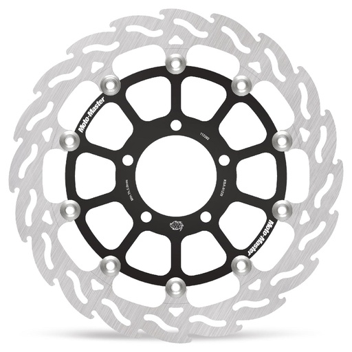 [112292] Moto-Master : Racing Flame Road disc | Floating | Front | Right | Kawasaki: ZX10 2016->