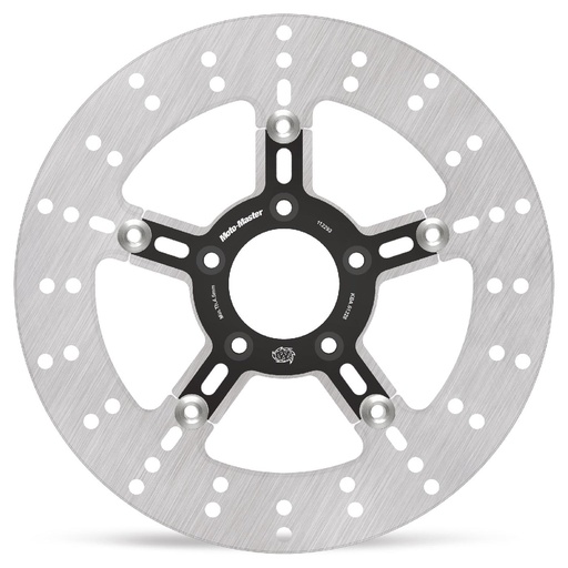 [112293] Harley Adrian Sport floating disc alu carrier black Ø292 (8.7mm holes)